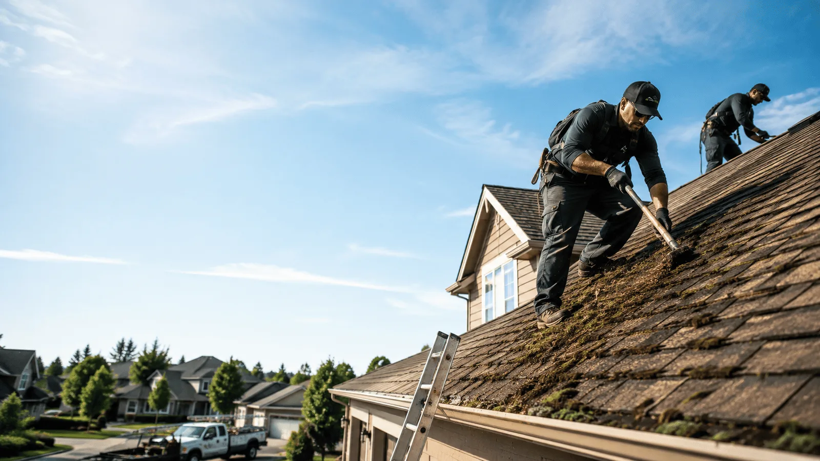 Roof Moss Removal in Evergreen, NC near me